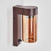 Encoberta outdoor light, outdoor wall light rust-coloured, 1-light source, Motion sensor