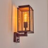 Cadafaes outdoor wall light rust-coloured, 1-light source, Motion sensor