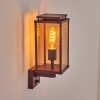 Cadafaes outdoor wall light rust-coloured, 1-light source, Motion sensor