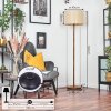 Sabadim floor lamp Ecru, black, 1-light source