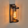 Telhada outdoor light, outdoor wall light black, 1-light source