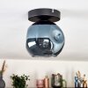 Ripoll ceiling light, ceiling spotlight blue, 1-light source