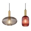 Globo lighting NORMY hanging light brass, 4-light sources