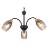 Globo lighting GERLY hanging light black, 3-light sources