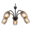 Globo lighting GERLY hanging light black, 5-light sources