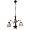 Globo lighting GONNY hanging light black, 3-light sources