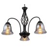 Globo lighting GONNY hanging light black, 3-light sources