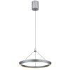 Globo lighting FERRA hanging light LED grey, 1-light source