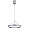 Globo lighting FERRA hanging light LED grey, 1-light source