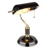 Globo lighting ANTIQUE Banker lamp, table lamp gold, brass