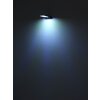 Globo lighting SOLAR outdoor wall light, solar light LED black, transparent, clear, 42-light sources, Motion sensor