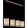 Globo lighting Gorley hanging light gold, 4-light sources