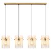 Globo lighting Gorley hanging light gold, 4-light sources