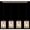 Globo lighting Gorley hanging light gold, 4-light sources