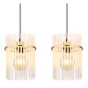 Globo lighting Gorley hanging light gold, 4-light sources