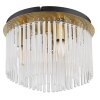 Globo lighting Gorley ceiling light gold, 5-light sources