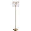 Globo lighting Gorley floor lamp gold, 1-light source