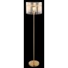 Globo lighting Gorley floor lamp gold, 1-light source