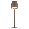 Globo lighting Vannie table lamp LED brown, 1-light source