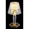 Globo lighting Gixi table lamp LED transparent, clear, 1-light source