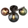 Globo lighting Riha ceiling light grey, 3-light sources