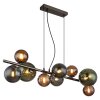 Globo lighting Riha hanging light grey, 9-light sources