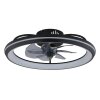 Globo lighting Celeste Ceiling fan light LED black, 1-light source, Remote control