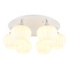 Globo lighting Maxy ceiling light chrome, white, 6-light sources