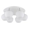 Globo lighting Maxy ceiling light chrome, white, 6-light sources