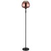 Globo lighting Maxy floor lamp chrome, black, 1-light source