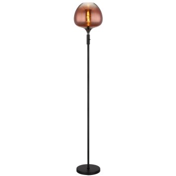 Globo lighting Maxy floor lamp chrome, black, 1-light source