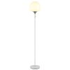 Globo lighting Maxy floor lamp chrome, white, 1-light source