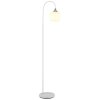 Globo lighting Maxy floor lamp chrome, white, 1-light source