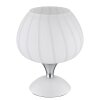 Globo lighting Maxy table lamp chrome, white, 1-light source