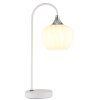 Globo lighting Maxy table lamp chrome, white, 1-light source