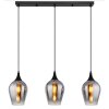 Globo lighting Lavus hanging light black, 3-light sources