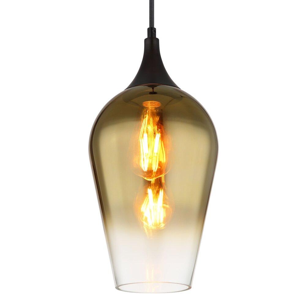 Globo lighting Lavus hanging light black, 1-light source