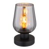 Globo lighting Ryan table lamp black, 1-light source