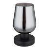 Globo lighting Ryan table lamp black, 1-light source