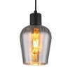 Globo lighting Ryan hanging light black, 1-light source