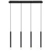 Globo lighting Blake hanging light black, 4-light sources