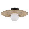 Globo lighting Riga ceiling light black, 1-light source