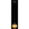 Globo lighting Zumba hanging light black, 1-light source