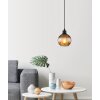 Globo lighting Zumba hanging light black, 1-light source