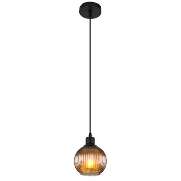 Globo lighting Zumba hanging light black, 1-light source