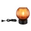 Globo lighting Zumba table lamp black, 1-light source