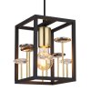 Globo lighting Lisbon hanging light black, 1-light source