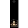 Globo lighting Lisbon hanging light black, 1-light source