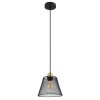 Globo lighting Baku hanging light black, 1-light source