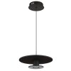 Globo lighting Carter hanging light LED black, 1-light source